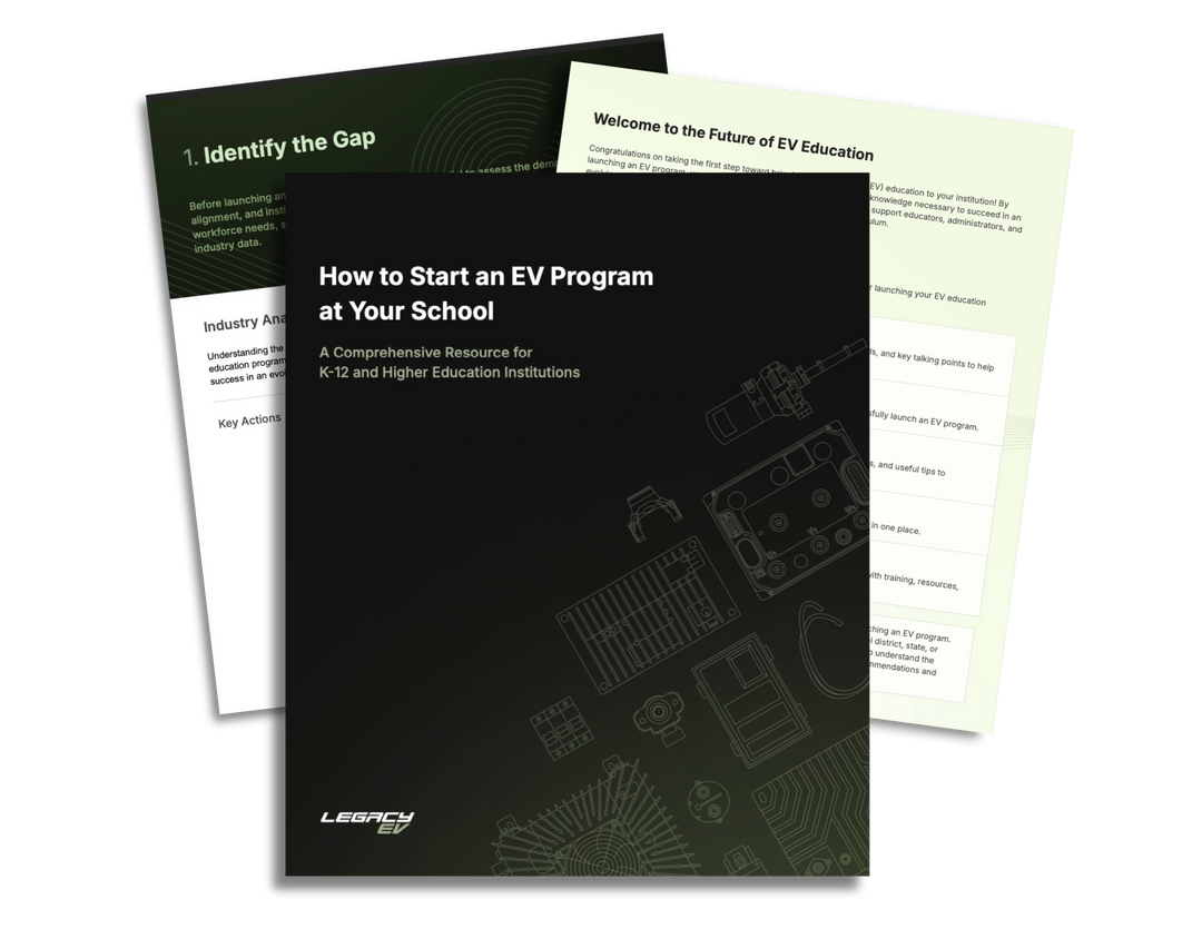 Turnkey Education Programs for Technical Schools | Legacy EV