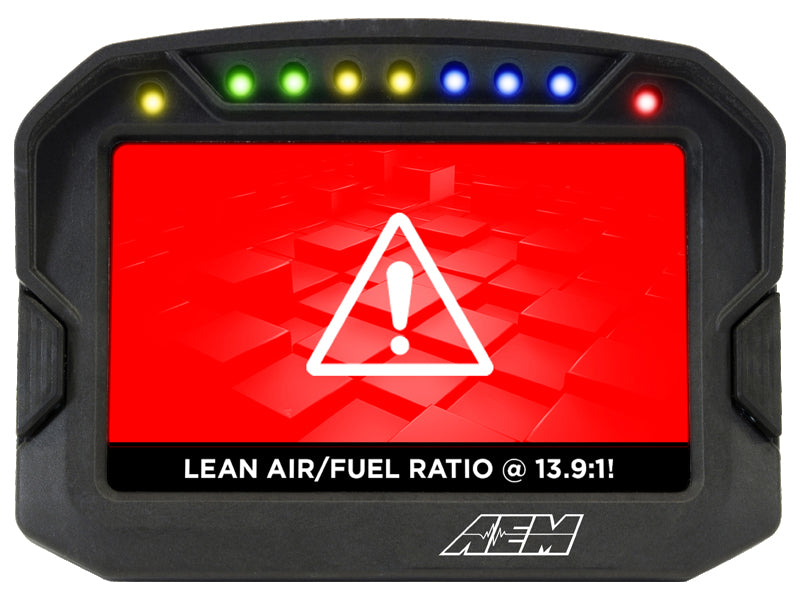 AEM CD-7G Carbon Digital Dash Display GPS-Enabled (non-Logging)