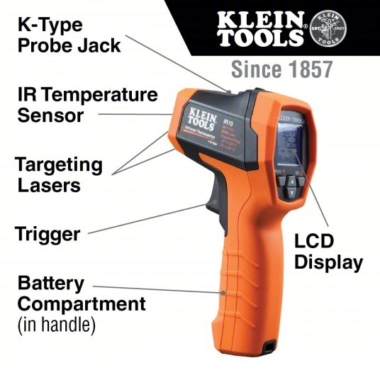 Klein Tools Infrared Thermometer IR10